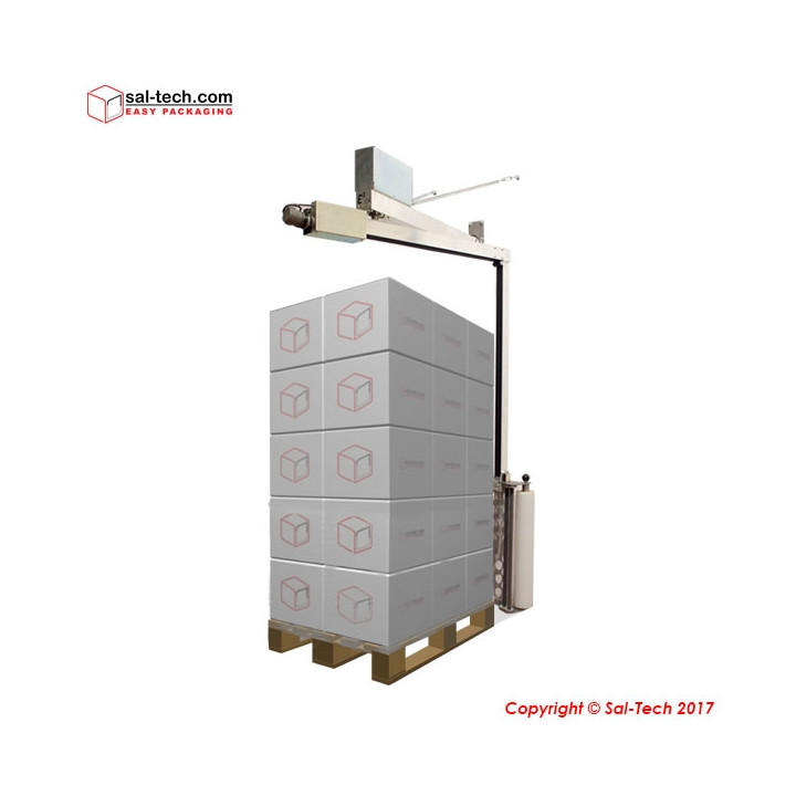 E3 Wrap 2100 EURO/EASY/LARGO/MEGA - WRAPPER IN A BOX - Semi-Automatic Pallet Wrapper