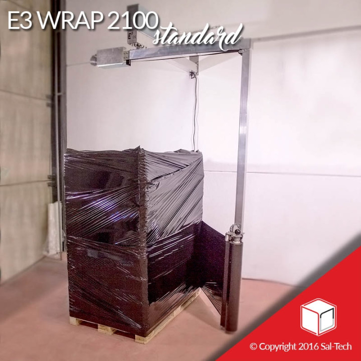 E3 Wrap 2100 EASY - Wrapper in a Box - Semi Automatic Pallet Wrapper