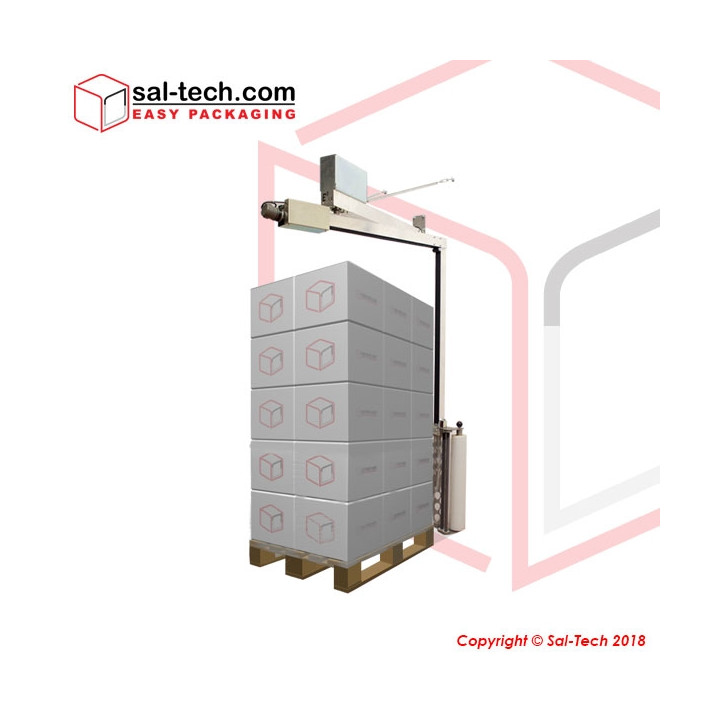 E3 Wrap 2100 EURO/EASY/LARGO/MEGA - WRAPPER IN A BOX - Semi-Automatic Pallet Wrapper