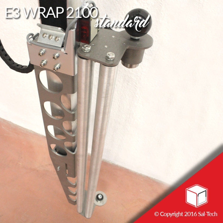 E3 Wrap 2100 EURO/EASY/LARGO/MEGA - WRAPPER IN A BOX - Semi-Automatic Pallet Wrapper