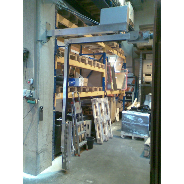 E3 Wrap 2100 EURO/EASY/LARGO/MEGA - WRAPPER IN A BOX - Semi-Automatic Pallet Wrapper