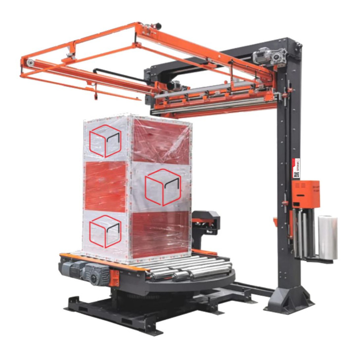 STEP S300-TS Envolvedora de tarimas completamente automática con 