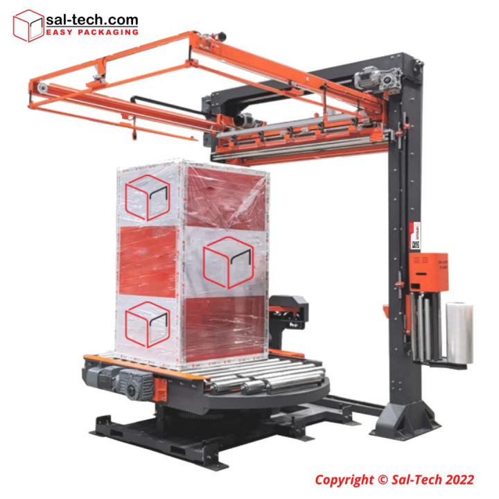 STEP S300-TS Envolvedora de tarimas completamente automática con 