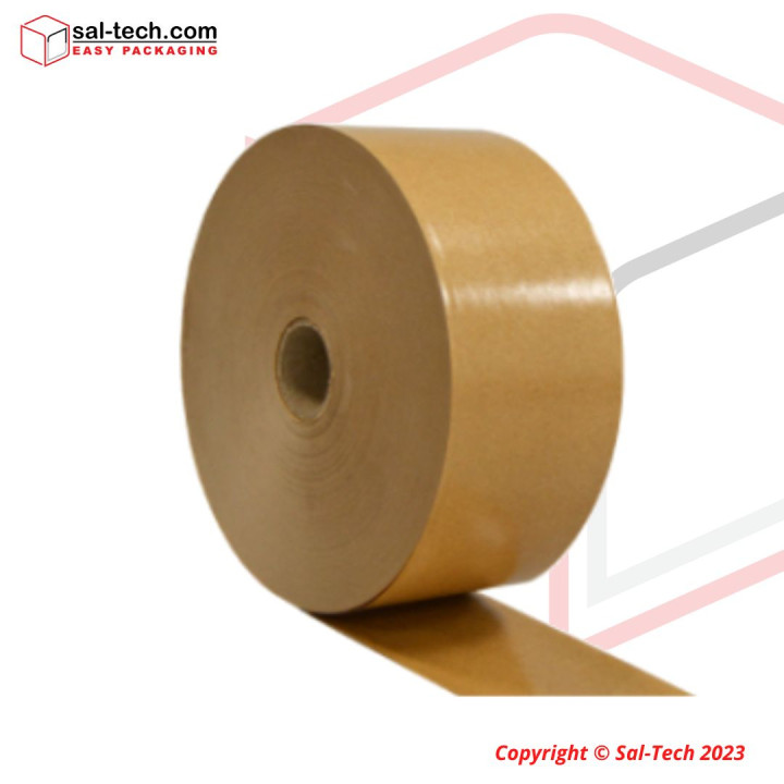 Gummiertes Papierband Braun 70gr 72mm x 200m/rl