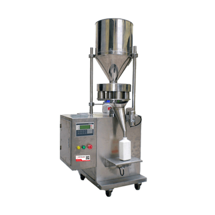 STEP GF-50/1000 Semiautomatisk Fyldemaskine | Præcis Pulver- & Granulatfyldning