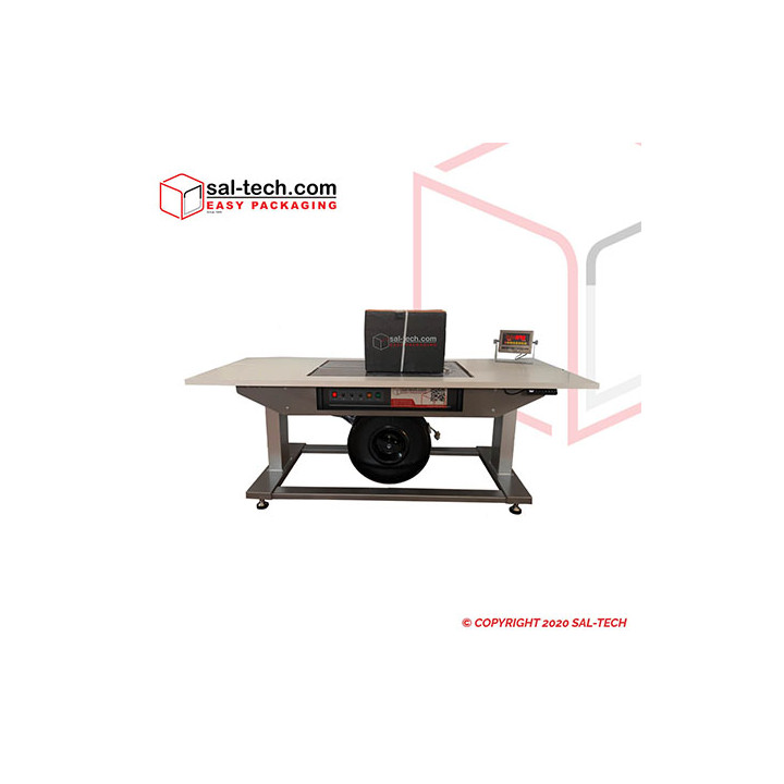 STEP Ergo Strap Table with Built-in Scale & Adjustable Height