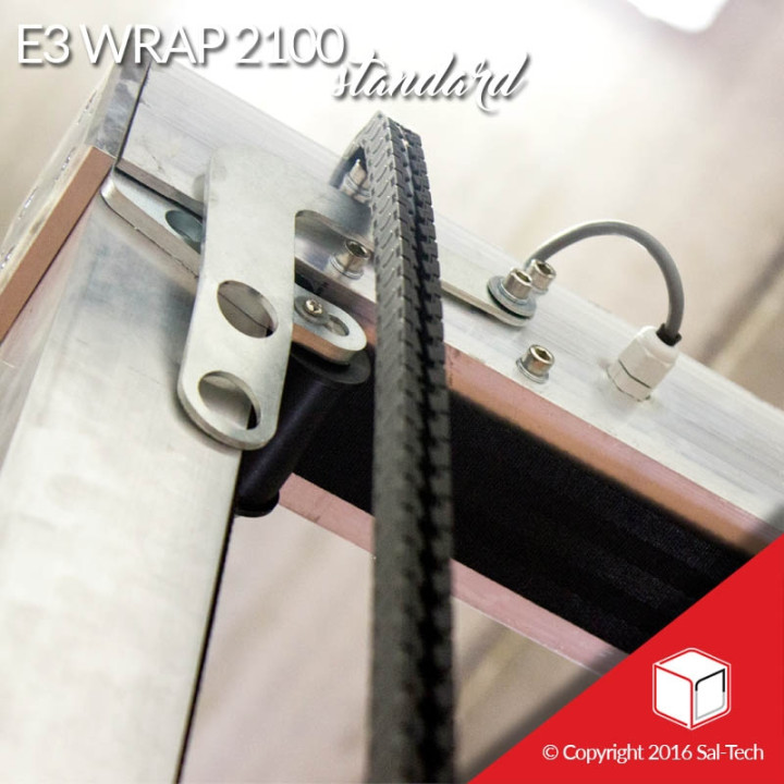 E3 Wrap 2100 Semi-Automatic Pallet Wrapper with Height Sensor
