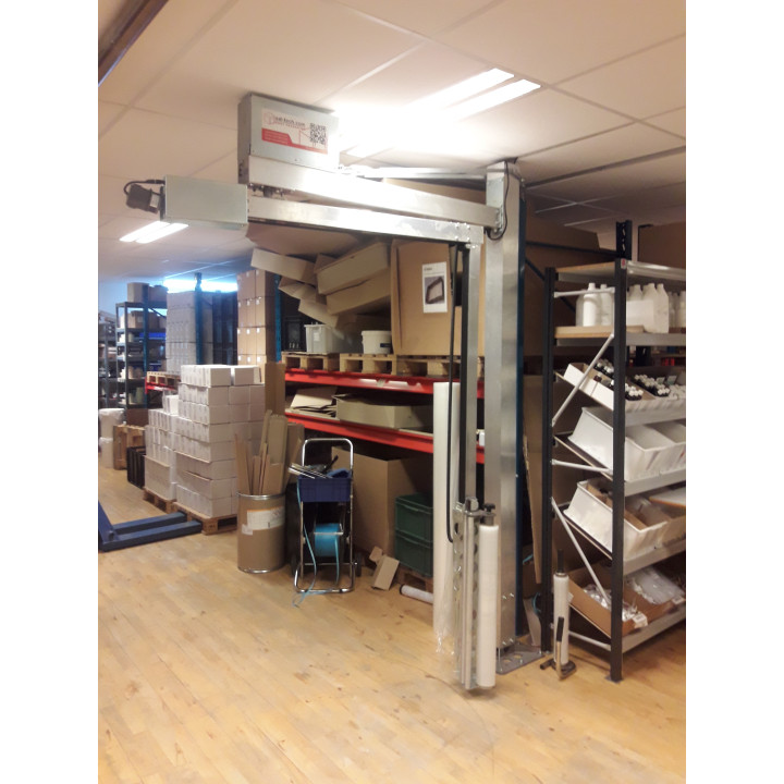E3 Wrap 2100 Semi-Automatic Pallet Wrapper with Height Sensor