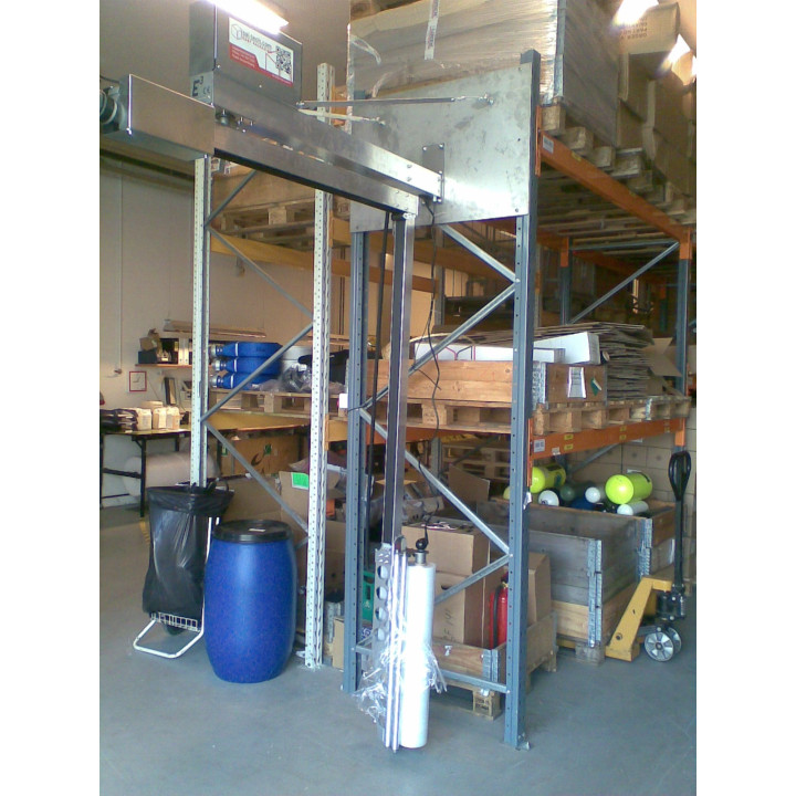 E3 Wrap 2100 Semi-Automatic Pallet Wrapper with Height Sensor