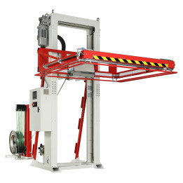 STEP TP-733H CASTOR Fuldautomatisk Horizontal Palle Omsnøringsmaskine
