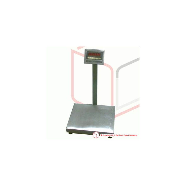 Gulvvægt 150kg Rustfri